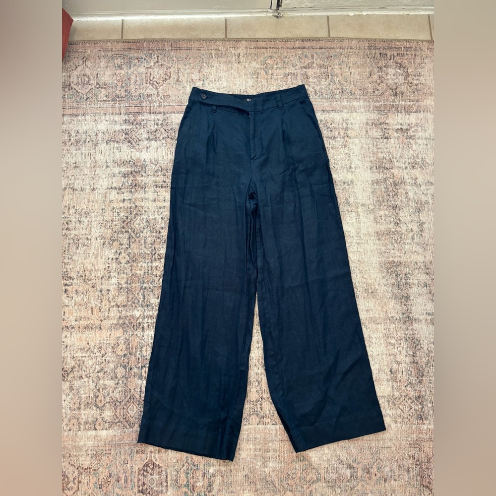 Madewell Harlow linen pant
